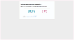 Desktop Screenshot of anecs-cjec.org